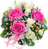 Artificial Flowers 25pcs Real Looking Purple Foam Fake Roses with Stems for DIY Wedding Bouquets White Bridal Shower Centerpieces Arrangements Mot...