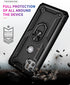 Military Grade Drop Impact for Moto One 5G Ace Case Motorola One 5G Ace G 5G Case 360 Metal Rotating Ring Kickstand Holder Armor Heavy Duty Shockp...