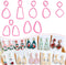 Keoker 15 Organic shape Clay Cutters for Polymer Clay Jewelry, Polymer Clay Cutters for Clay Earrings Jewerlry Making (ALL)...