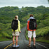 LAMA 2pcs Waterproof Rain Cover for Backpack, Reflective Rainproof Protector for Anti-dust and Anti-Theft M 26L-40L Black...