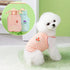 2 Pieces Pet Clothes Summer Dog Dress Flower Embroidery Puppy Vest Cute Dog Cat Shirt Soft Breathable Pet Outfit for Small to Medium (Large)...