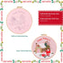 4 Sets Christmas Embroidery Starter Kit with Pattern for Beginners, Embroidery Kits with Christmas Pattern, Cross Stitch Set with 4 Plastic Embroi...