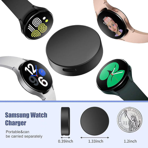 Galaxy Watch Charger(Split) C Charger Cable Fast Charging, 25W Super Fast Charger Compatible with Galaxy Watch 6/6 Classic/5 Pro/5/4/4 Classic and...