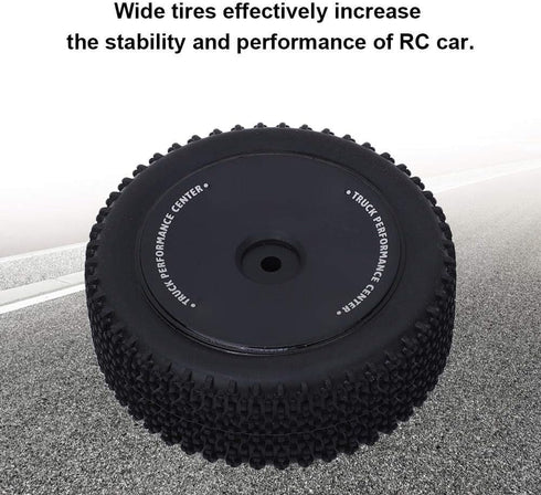2PCS RC Car Tire, RC Front Tyre Off-Road Wheels Compatible for Wltoys 144001 1/14 RC Car((144001-1269)) Wltoys 144001 Tires Wltoys 144001 Replacem...