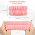 4 Pcs Face Washing Wristbands, Soft & Absorbent Microfiber Wrist Scrunchies for Washing Face, Face Wash Wrist Band for Women Girl, Spa Wrist Wash ...