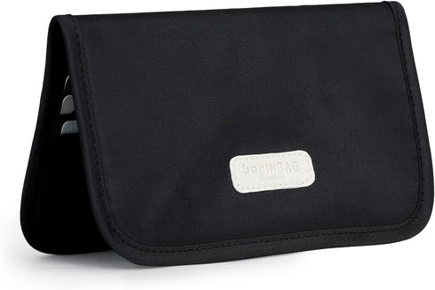Card Holder Wallet for Men & Women?Slim Wallet with Zipper Pocket?Minimalist Wallet RFID with Nylon Fabric...
