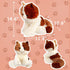 WEGEDU Tabby Kitten Cat Stuffed Animal - Calico Kitty Plush Toy for Kids and Babies, Bedtime and Birthday Gift, 14.6 inches...