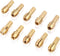 TOMALL Brass Collet Mini Electric Grinder Quick Change Drill Chuck Bit Sets 0.5-3.2mm (1/64 Inch to 1/8 Inch) Shank Diameter 4.3mm / 0.17'' for Ro...