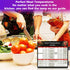 Meat Temperature Guide Magnet for Smoker - Big Font Internal Temp Chart for Kitchen Cooking...