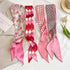 4 Pack Purse Scarf for Bags Silk Head Scarf for Hair Handbag Women Scarfs Band Hair Neck Scarves Fashion Gifts,04...