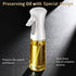 Oil Sprayer for Cooking- 200ml Glass Olive Oil Sprayer Mister, Olive Oil Spray Bottle, Kitchen Gadgets Accessories for Air Fryer, Canola Oil Sprit...