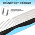 Dog Grooming Comb, Metal Dematting Pet Combs, Detangler For Matted Hair Removes Tangles Matts Premium Anti-Slip Comfort Grip Ergonomic Handle for ...