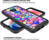 Case for Moto G Play (2021),Moto G Play 2021 Design Cute Case,Shockproof Dual Layer Armor Protective Boys Men Girls Women Floral Flower Bumper Pho...