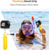 K&F Concept Waterproof Case with Dive Filters Compatible with GoPro Hero 12/11/10/9 Black, Protective Underwater Dive Housing Case Accessories Kit...