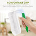 Amazer Scrub Brush for Cleaning Comfort Grip Shower Scrubber Flexible Stiff Bristles with Handle Heavy Duty Cleaner Brush for Tub Sink Carpet Floo...