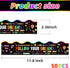 Inspirational Quote Bulletin Board Borders,50Pcs Waterproof Bulletin Board Trim,Growth Mindset Motivational Bulletin Board Stickers,for School Cla...