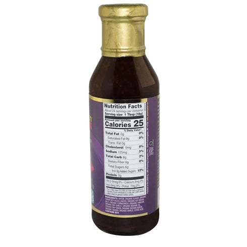 Organic Asian Fusion Low Sodium Teriyaki Sauce- USDA Organic, Non GMO Project Verified, Gluten Free, Kosher Parve, Made in USA, 15 Oz....