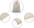 Pangda 30 Pack Muslin Drawstring Cotton Bags for Gifts (5 x 7 Inch)...