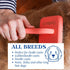 Dog Slicker Brush for Grooming Poodle Brush for Shedding Medium & Long Haired Dogs Brush - Poodle and Goldendoodle Long Pin Pet Hair Brush for Doo...