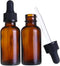 VIGOR PATH 2-Pack Amber Glass Dropper Bottles - Complete with Tapered Glass Droppers for Essential Oil or Any Liquids (2oz/60ml)...