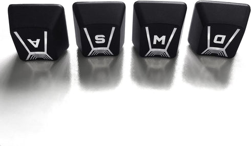 HUYUN W A S D Replacement Key Caps Replacement for Logitech G910 Keyboard Romer-G Switch...
