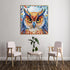 51buyoutgo Owl 11ct Cross Stitch Kits, 11 CT Funny Pre Printed Counted Stamped Cross Stitch Embroidery Needlepoint Needlework Patterns Kits for Be...