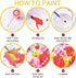 Tucocoo DIY Paint by Numbers Kits 16x20 inch Canvas Digital Oil Painting for Adults Beginner with Brushes and Acrylic Pigment, Beautiful Butterfly...
