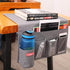 5 Pockets Bedside Caddy, Bedside Storage Organizer for Water Bottles, Magazines, Phone, Glasses (5 Pockets-Grey)...