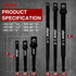 AMM 6-Piece Impact Grade Socket Adapter Set, 3-Inch & 6-Inch Power Drill Socket Driver Adaptor, 1/4", 3/8", 1/2" Hex Shank Adapt Your Power Drill ...