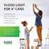 Sunco Lighting - 4 Pack BR20 LED Bulbs Indoor Flood Light R20 Dimmable CRI93 2700K Soft White 50W Equivalent to 7W, E26 Medium Base, Recessed Can ...
