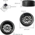 4PCS 12mm Hub Wheels,1:10 62mm Hard Plastic RC Drift Cars On Road Touring Racing Rally Tires for Traxxas HSP Tamiya HPI Kyosho On-Road Drifting Ca...