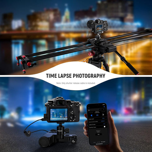 NEEWER 2.5mm to S2 Remote Shutter Release Cable, Compatible with Sony A1, A9 II, A9, A7R V/IV, A7S III, A99 II, A7R II, A7S II, A7 II, A7R, A7S, A...