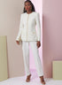 Vogue Misses' Lined Semi-Fitted Collarless Jackets Sewing Pattern Packet, Design Code V2015, Sizes 18-20-22-24-26, Multicolor...