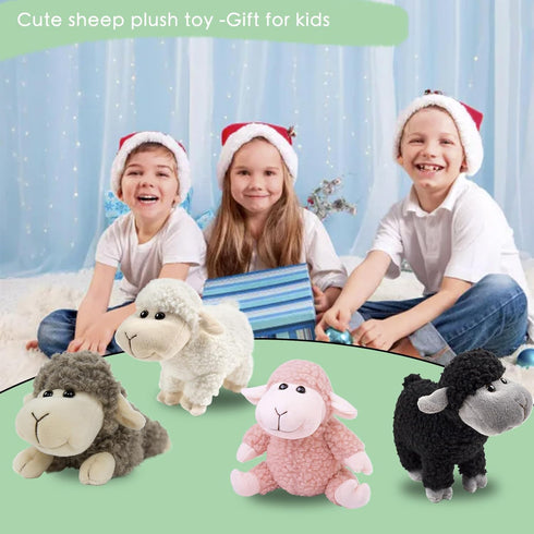 Sheep Stuffed Animal, Sheep Plush toy, Lamb Stuffed Animal Cute Soft Stuffed Lamb Kids Boys and Girls birthday Home Decor Cuddly White Lamb Toys (...