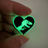 12Pcs Glow in the night dinosaurs shoe charms for Boys Kids shoe Decoration PVC Decoration for Shoes Bracelets Dinosaurs Themed Party Favor...