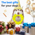 Indestructible Dog Chew Ring Toys for Aggressive Chewers, Super Chewer Dog Toys for Medium Large Dogs, Puppy Teething Rings for Relax, Interactive...