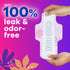 Always Radiant Feminine Pads for Women, Flexfoam Pads with Wings, Size 2, Heavy Absorbency, Lightly Scented, 78 Count (3 Packs of 26)...