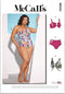 McCall's Women's Swimsuits Sewing Pattern Kit, Design Code M8330, Sizes 30W-32W-34W-36W-38W...