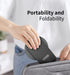 360 Degree Rotating Mobile Phone Holder,Fully Adjustable Foldable Desktop Phone Holder Stand Base,Foldable Desktop Cell Phone Stands for iPhone15 ...