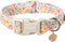 ARING PET Summer Dog Collar-Cute Dog Collar for Small Dogs, Adjustable Cotton Floral Pet Collars Puppy Collar for Small Medium Large Dogs...