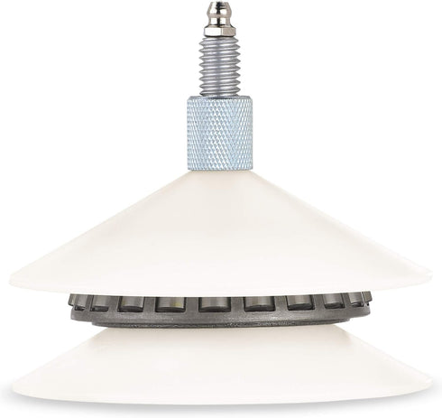 LUMAX LX-1310 White 1/2" Inner Diameter / 4-1/2" Outer Diameter Plastic Universal Bearing Packer. for use on All Grease Guns. Can be Used with Eit...