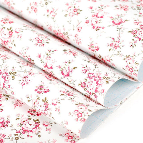 Self Adhesive Vinyl Decorative Floral Contact Paper Drawer Shelf Liner Removable Peel and Stick Wallpaper for Kitchen Cabinets Dresser Arts and Cr...