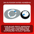 Blind Spot Car Mirrors: Semi Oval Convex Rear View/Side Car Mirror |Automotive Exterior Accessories | Blindspot Stick On Mirror For Car By Utopica...