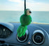 Handmade Frog Crochet Car Rear View Mirror Holder, Hanging Accessories Ornaments Cute Rearview Mirror Charm Decor, A Gift for Frog Lovers Car Hang...