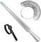 Ring Sizer, 3Pcs Reusable Ring Sizer Measuring Tool, USA Ring Measurer and Ring Sizer, Ring Sizing Kit for Jewelry Making, Suitable for Women and ...