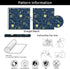 Modern Impressionist Art Peel and Stick Wallpaper, 17.71in X 118.1in Self Adhesive Removable WallPaper Abstract Starry Sky Contact Paper Waterproo...