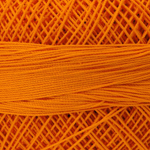 Handy Hands Lizbeth Premium Cotton Thread, Size 40, Bright Orange...