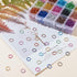 PH PandaHall 15 Color 10mm Open Jump Rings, 1950pcs Aluminum Jump Rings for Choker Necklaces Bracelet Chain Maille Chainmail Jewelry Making...