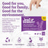 Laundry Detergent Sheets, lavender, 164 Loads, Eco Laundry Strip for Travel & Home - Plastic-Free Hypoallergenic LiquidLess Soap Strips, Plant-bas...