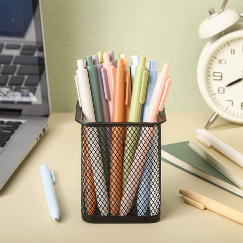 30 Pcs Bible Aesthetic Quick Dry Ink Pens Retractable Ballpoint Pens Fine Point Cute Pens Smooth Writing Pens Black Ink Pens 0.5 mm Gel Ink Pens f...